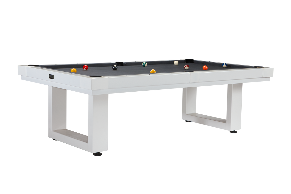 American Heritage Billiards Lanai 8' Outdoor Pool Table (Pearl White)