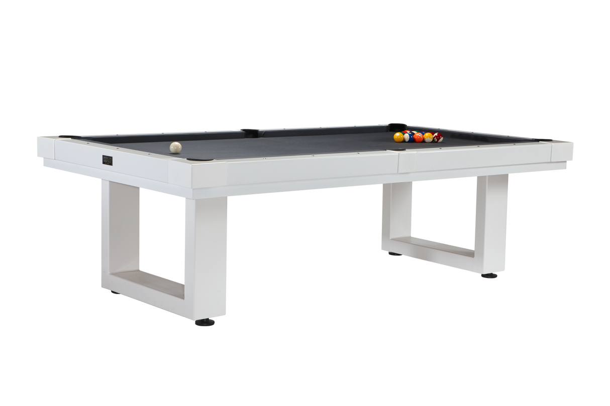 American Heritage Billiards Lanai 8' Outdoor Pool Table (Pearl White)