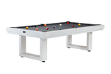 American Heritage Billiards Lanai 8' Outdoor Pool Table (Pearl White)