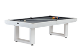 American Heritage Billiards Lanai 8' Outdoor Pool Table (Pearl White)