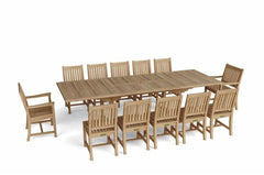 Anderson Teak Set-32A Dining Table Set