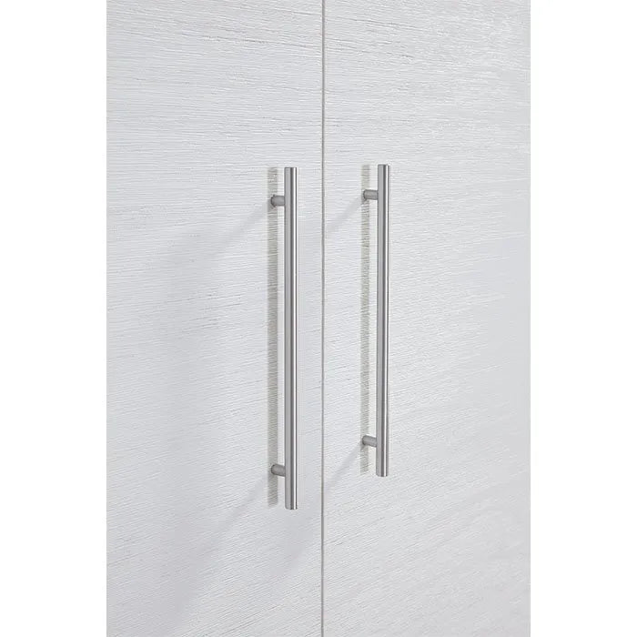 Arason Creden-ZzZ Madrid Murphy Full/Queen Cabinet Bed Brushed White