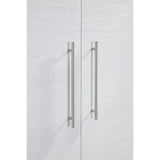 Arason Creden-ZzZ Madrid Murphy Full/Queen Cabinet Bed Brushed White