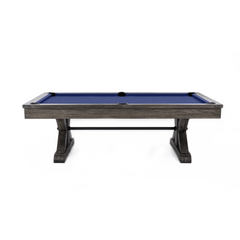 Plank & Hide Otis Wood Pool Table with Free Accessory Kit