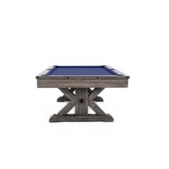 Plank & Hide Otis Wood Pool Table with Free Accessory Kit