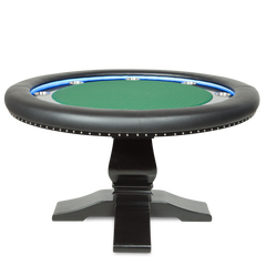 BBO Ginza LED Round Poker Table