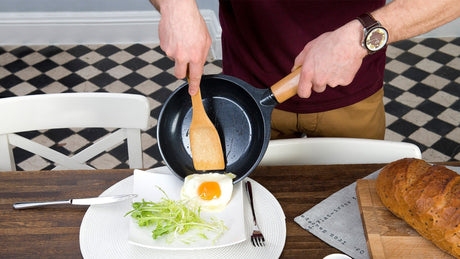 Maxima House NATUR Non-Stick Frying Pan With Lid 7.9"
