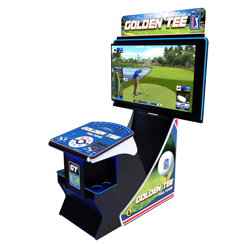 Incredible Technologies Golden Tee PGA TOUR Home Edition – Deluxe