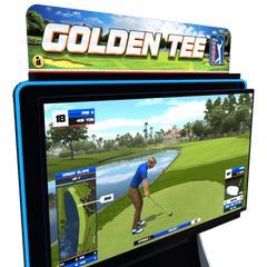 Incredible Technologies Golden Tee PGA TOUR Home Edition – Deluxe