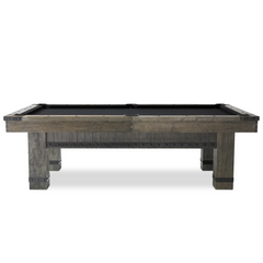 Plank & Hide Morse Wood Pool Table (Size 8') 87007-BWD with Optional Free Accessory Kit