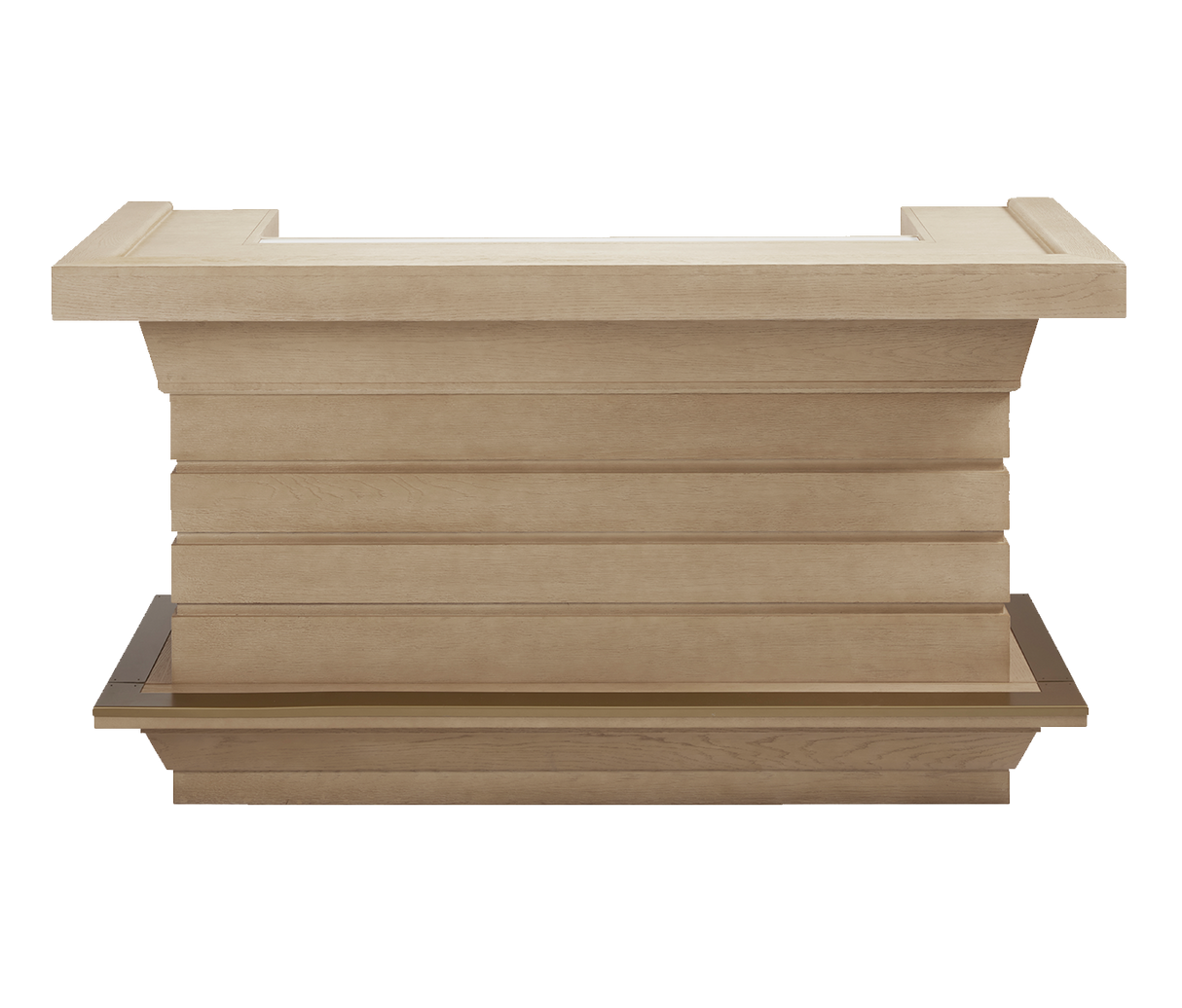 American Heritage Billiards Port Royal Home Bar (White Oak)