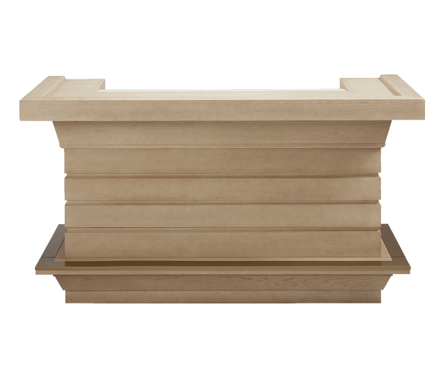 American Heritage Billiards Port Royal Home Bar (White Oak)