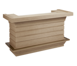 American Heritage Billiards Port Royal Home Bar (White Oak)