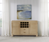 American Heritage Billiards Port Royal Bar Console (White Oak)