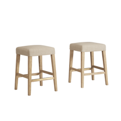 American Heritage Billiards Port Royal Backless Stool (White Oak)