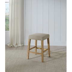 American Heritage Billiards Port Royal Backless Stool (White Oak)