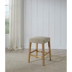 American Heritage Billiards Port Royal Backless Stool (White Oak)