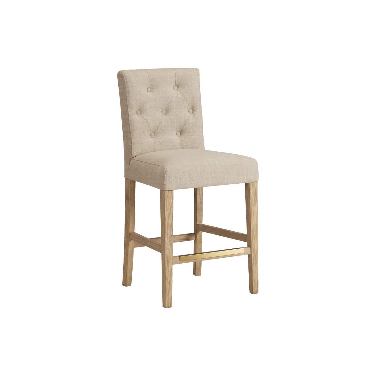 American Heritage Billiards Port Royal Counter Height Stool (White Oak)