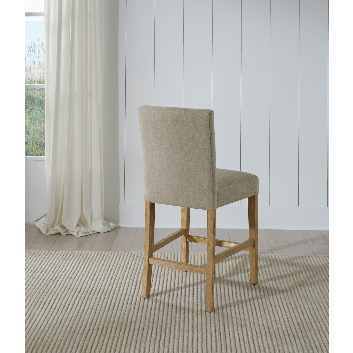 American Heritage Billiards Port Royal Counter Height Stool (White Oak)