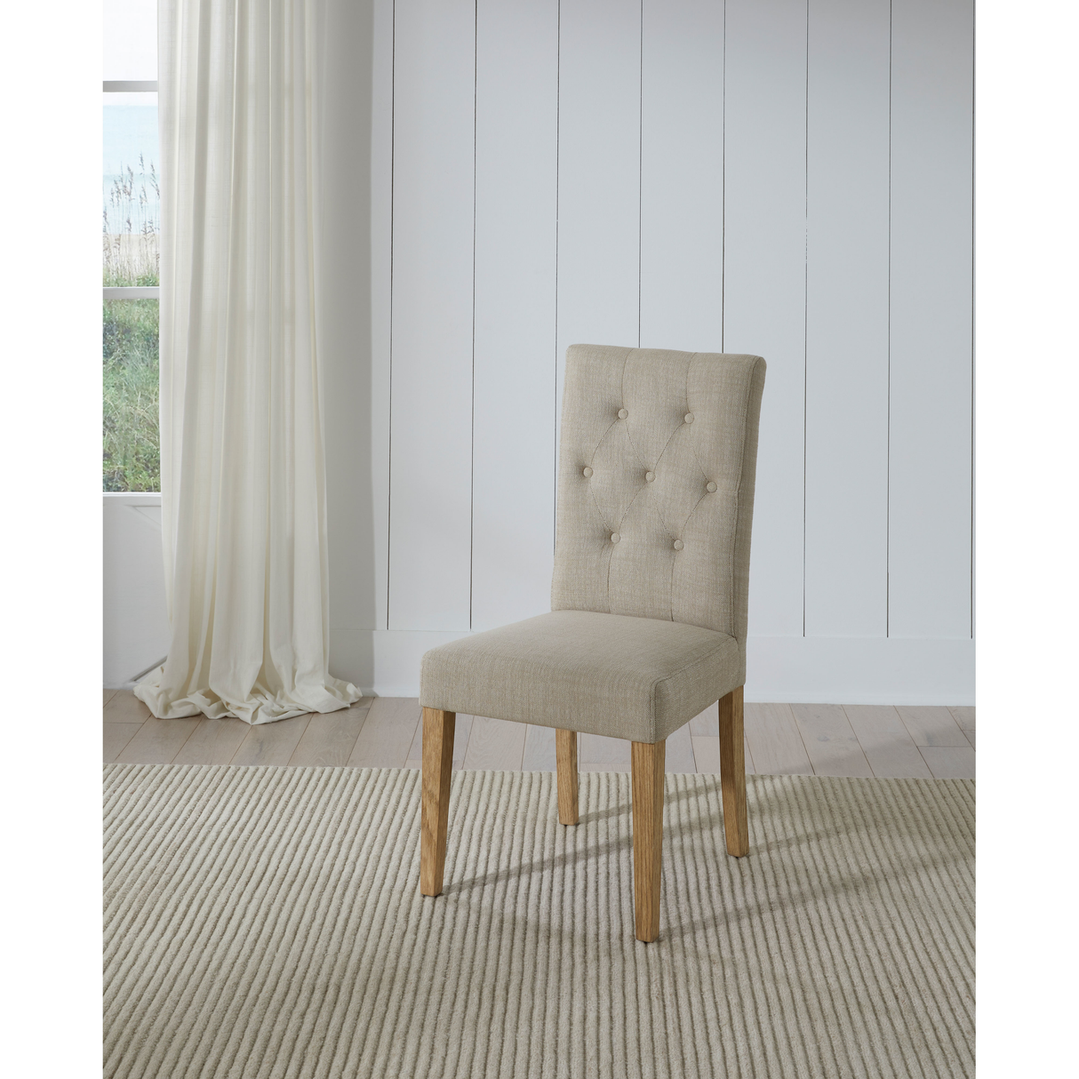 American Heritage Billiards Port Royal Dining Stool (White Oak)