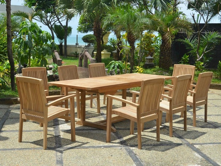 Anderson Teak Set-80 Dining Table Set