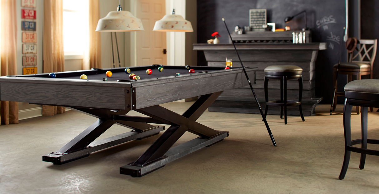 American Heritage Billiards Quest 8' Pool Table (Glacier)