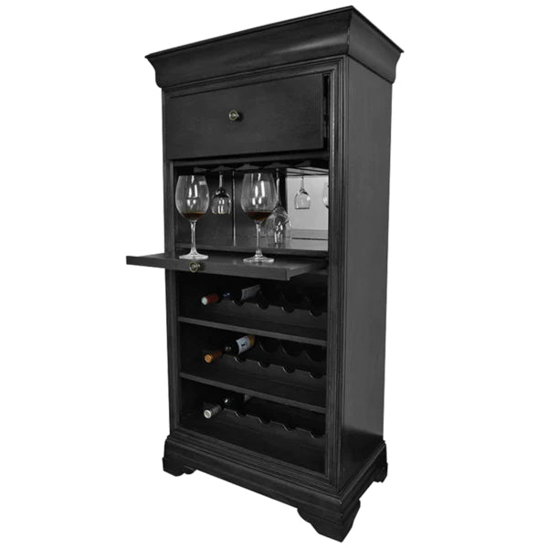 RAM Game Room Wine Rack Bar Cabinet