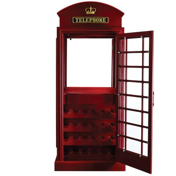 RAM Game Room Old English Telephone Booth Cue Holder