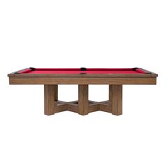 Plank & Hide Covington Wood Pool Table (Size 8') 87044-MOD with Free Accessory Kit