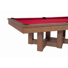 Plank & Hide Covington Wood Pool Table (Size 8') 87044-MOD with Free Accessory Kit