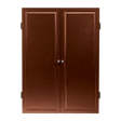 American Heritage Billiards Strafford Dartboard Cabinet (Old World Mahogany)