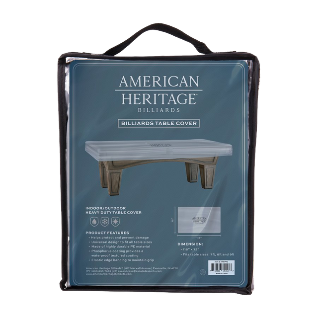 American Heritage Billiards Billiards Table Cover