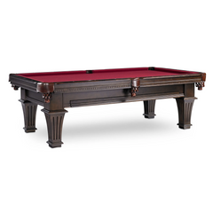 Plank & Hide Talbot Wood Pool Table with Drawer (Size 8') 87010-MOC with Free Accessory Kit