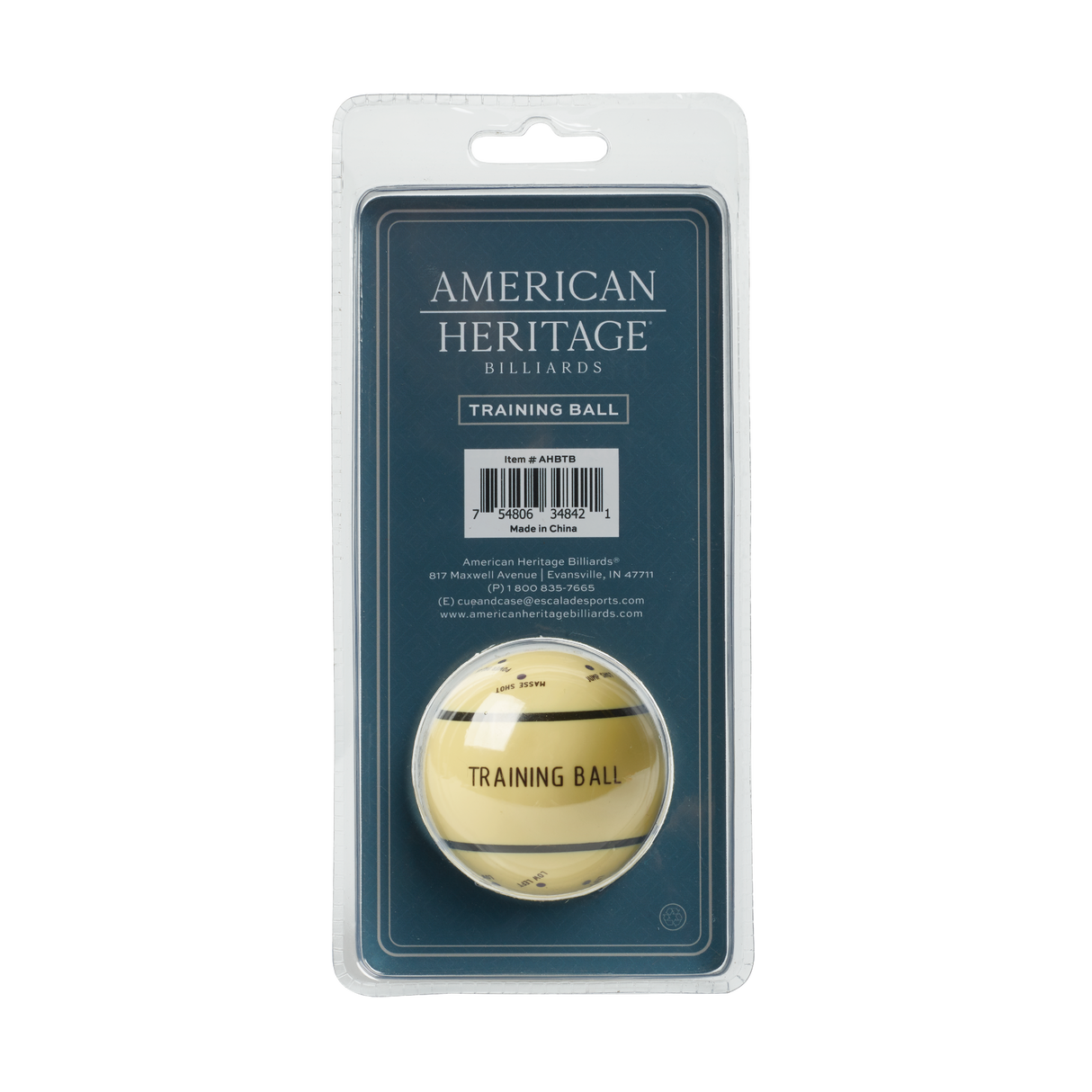 American Heritage Billiards Training Ball