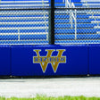 Trigon Sports BSPAD28L 2 x 8 ft. Standard Folding Backstop Padding with Graphics