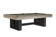 American Heritage Billiards Vancouver 8' Pool Table (Natural Ash & Black Ash)