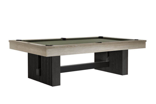 American Heritage Billiards Vancouver 8' Pool Table (Natural Ash & Black Ash)