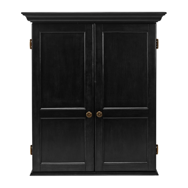 American Heritage Billiards Windsor Dartboard Cabinet (Black)