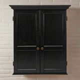 American Heritage Billiards Windsor Dartboard Cabinet (Black)