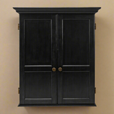 American Heritage Billiards Windsor Dartboard Cabinet (Black)