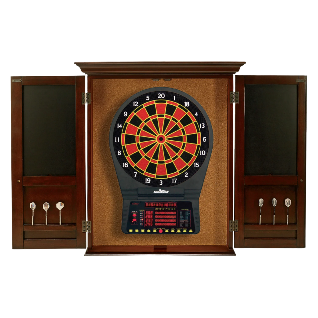American Heritage Billiards Windsor Dartboard Cabinet (Espresso)