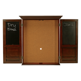 American Heritage Billiards Windsor Dartboard Cabinet (Espresso)