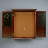 American Heritage Billiards Windsor Dartboard Cabinet (Espresso)