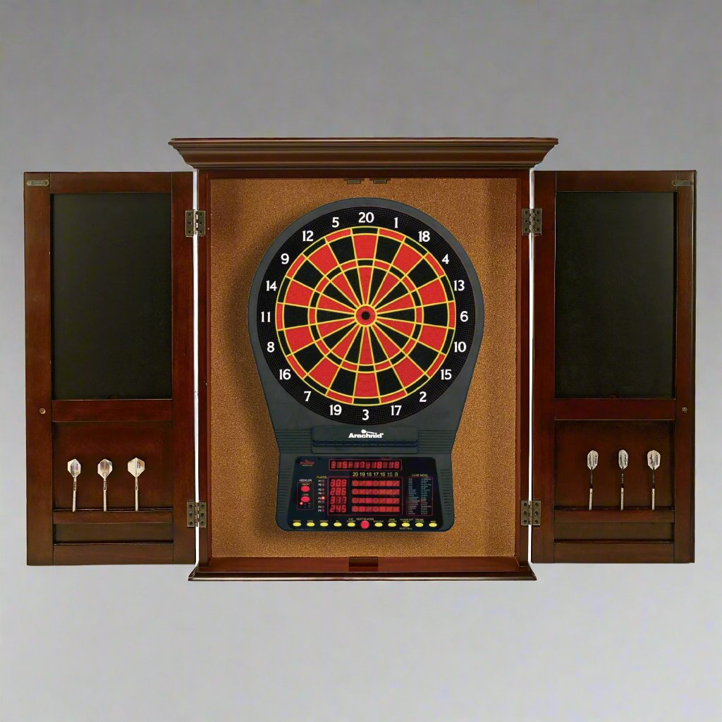 American Heritage Billiards Windsor Dartboard Cabinet (Espresso)
