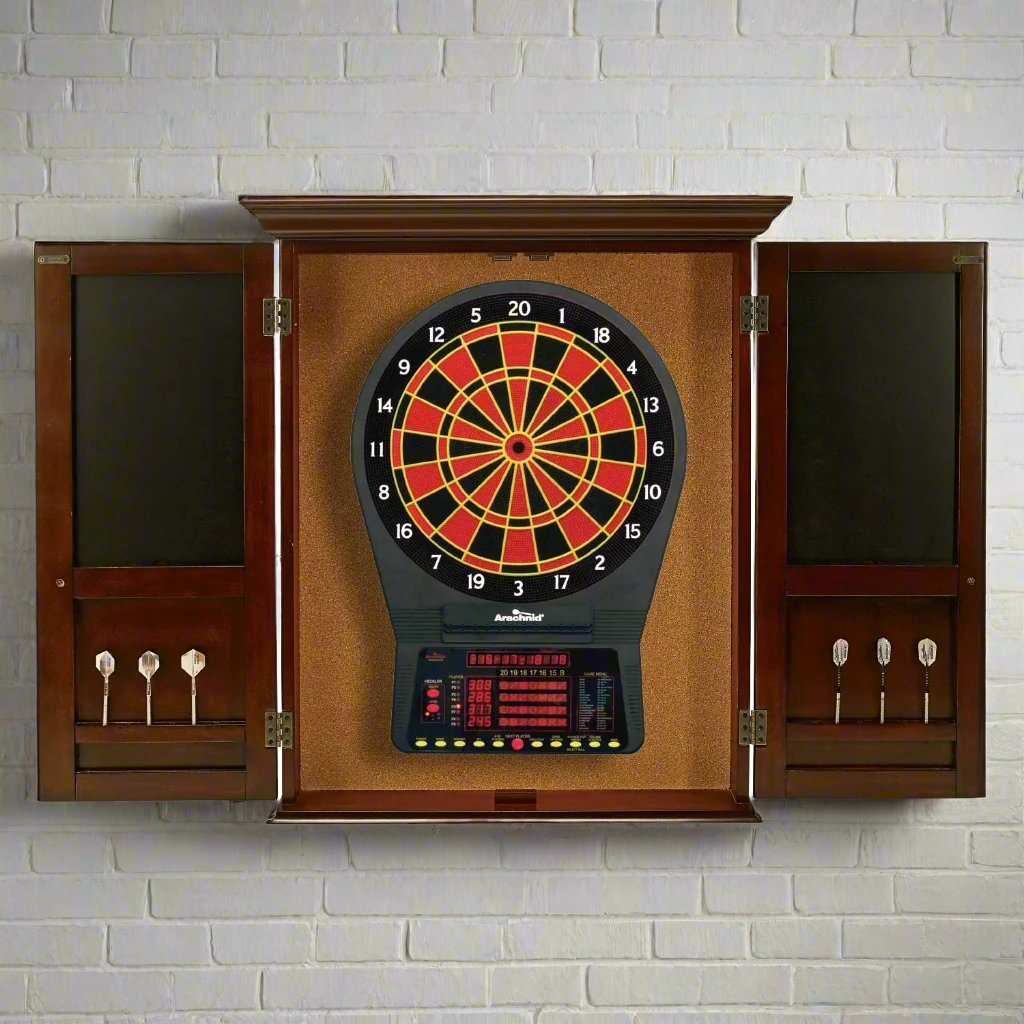 American Heritage Billiards Windsor Dartboard Cabinet (Espresso)