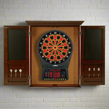American Heritage Billiards Windsor Dartboard Cabinet (Espresso)