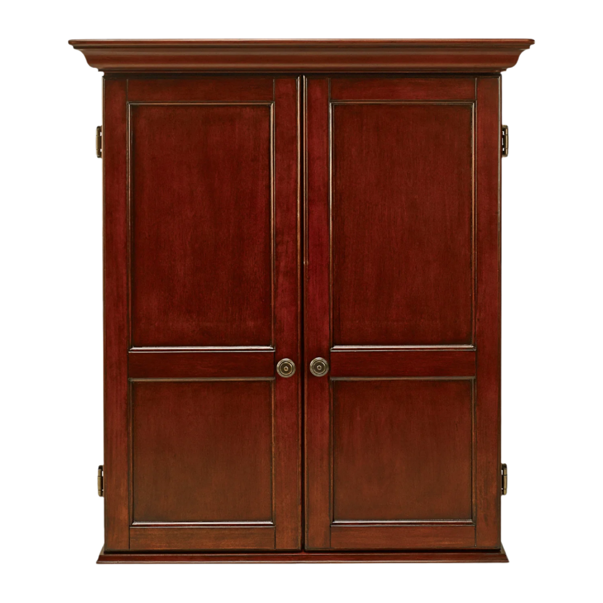 American Heritage Billiards Windsor Dartboard Cabinet (Old World Mahogony)
