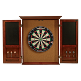 American Heritage Billiards Windsor Dartboard Cabinet (Old World Mahogony)