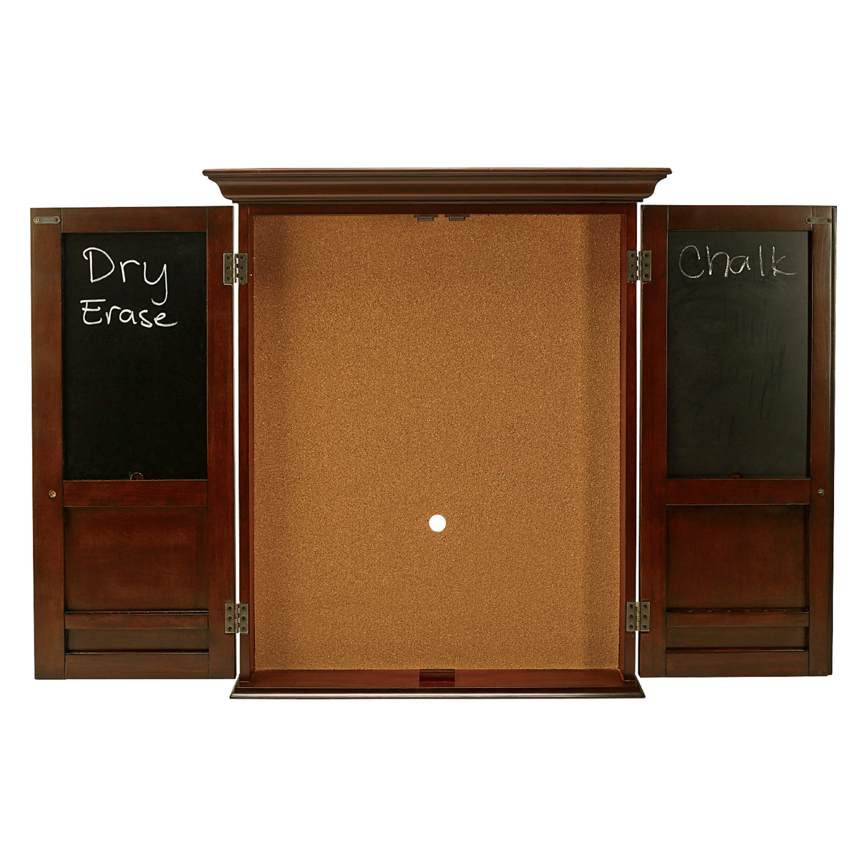American Heritage Billiards Windsor Dartboard Cabinet (Old World Mahogony)