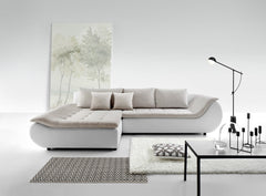 Maxima House Sectional Sleeper Sofa INGRID with storage